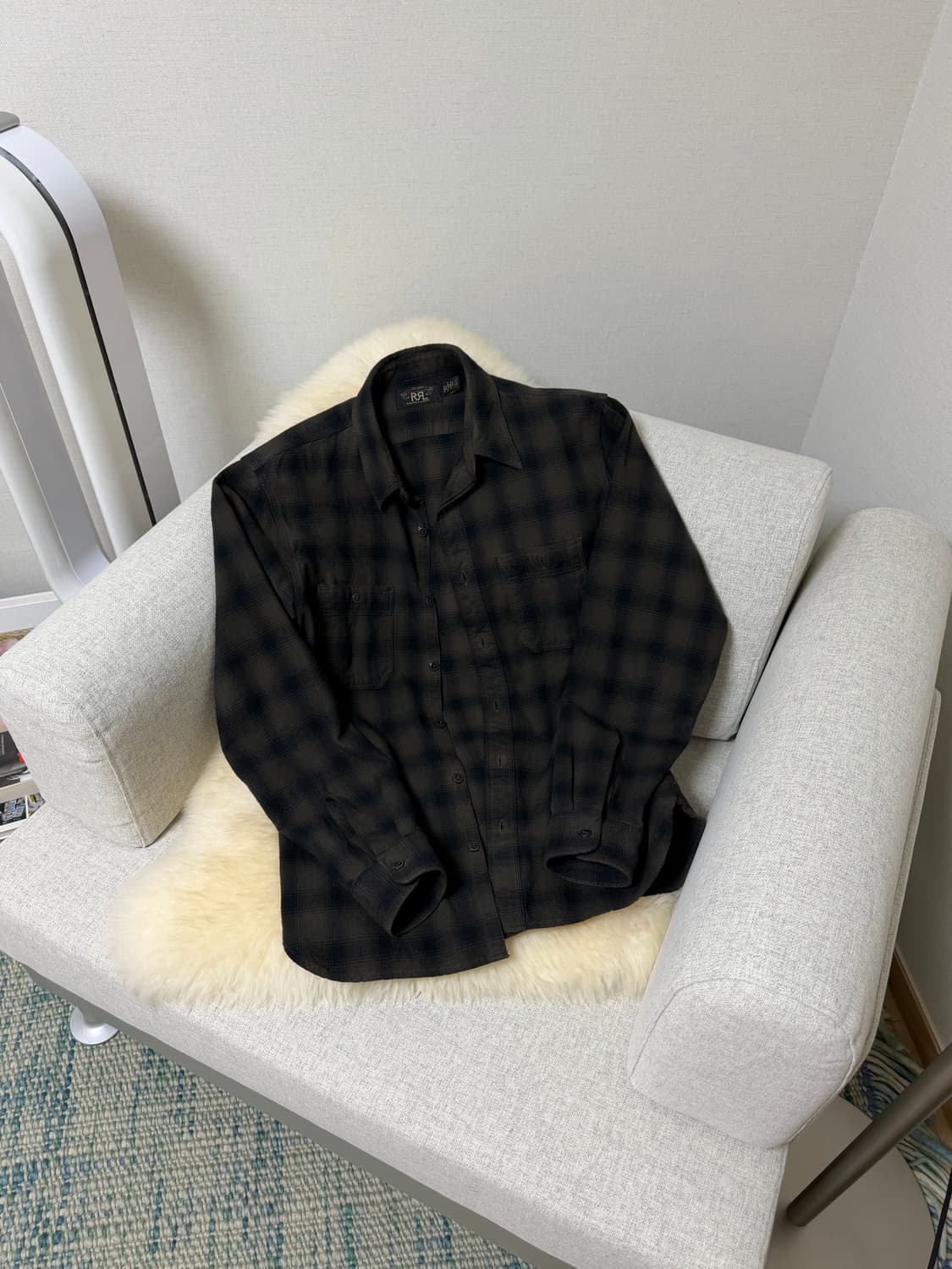 RRL 체크 셔츠 상품이미지1