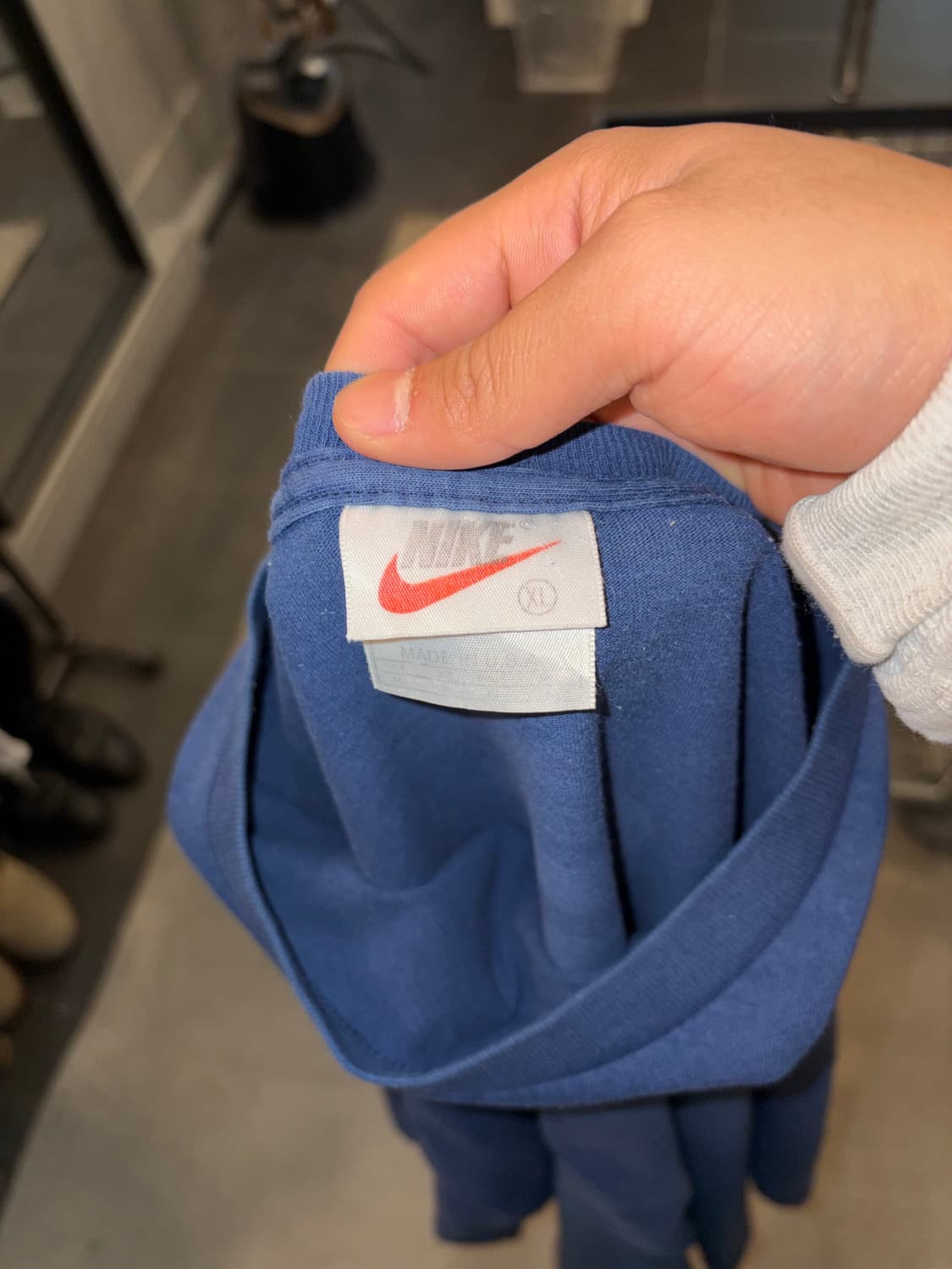 90’s Nike USA swoosh logo print T-shirt 상품이미지9