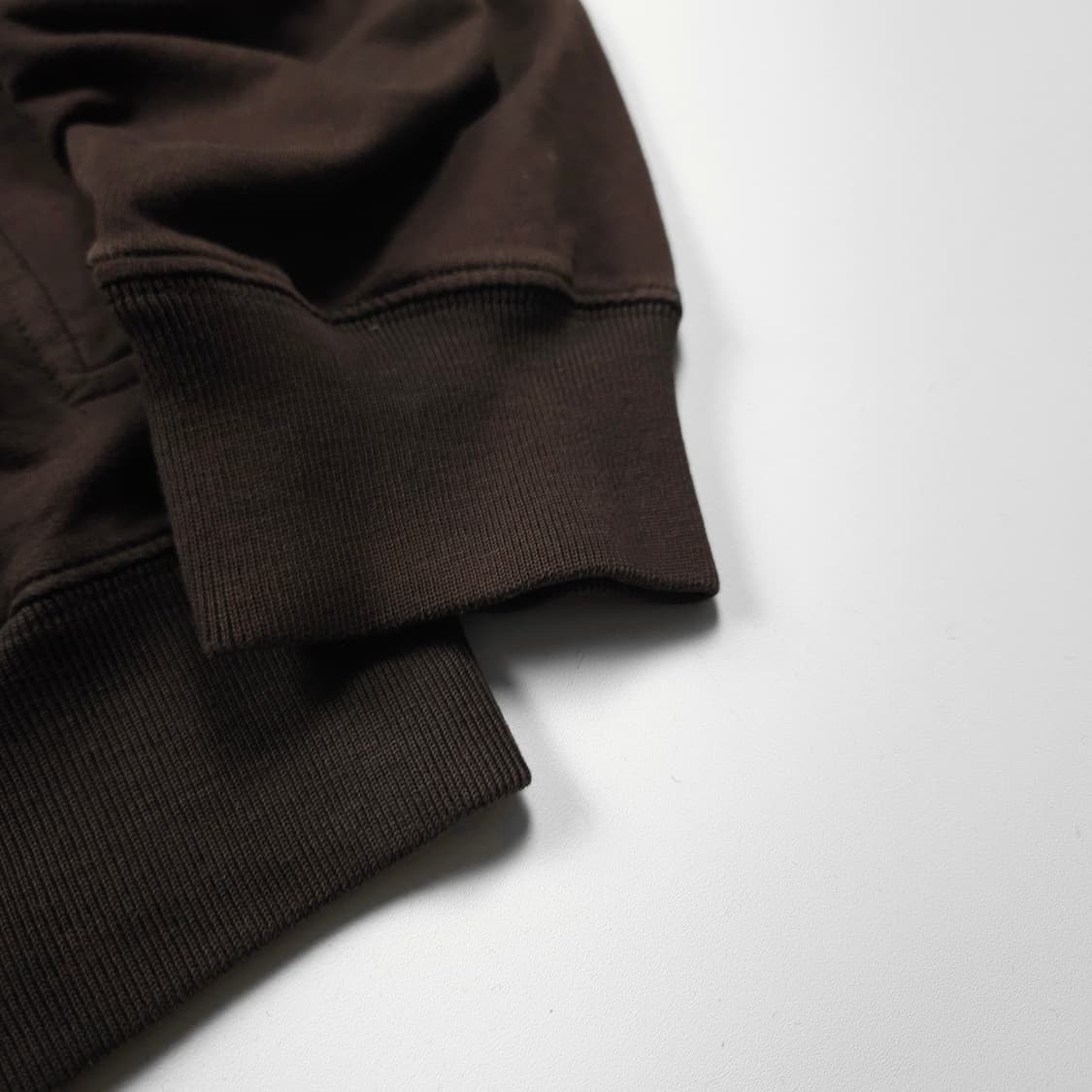 노티카 하이넥 풀오버 스웻 집업 자켓 다크 브라운 (XL) 상품이미지4