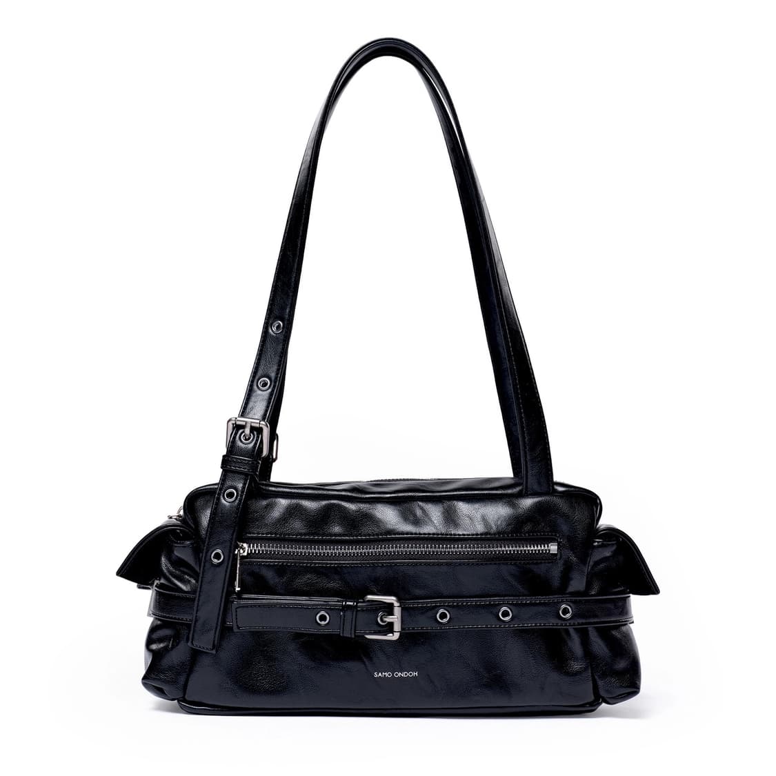 세이모온도 벨트 유틸리티백 베이크드 블랙 상품이미지1