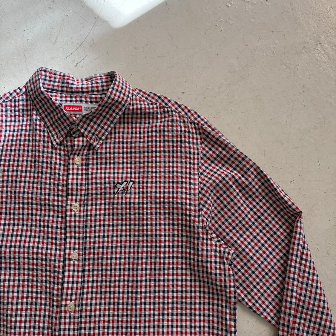 XLARGE 엑스라지 빈티지 체크셔츠 L 상품이미지2