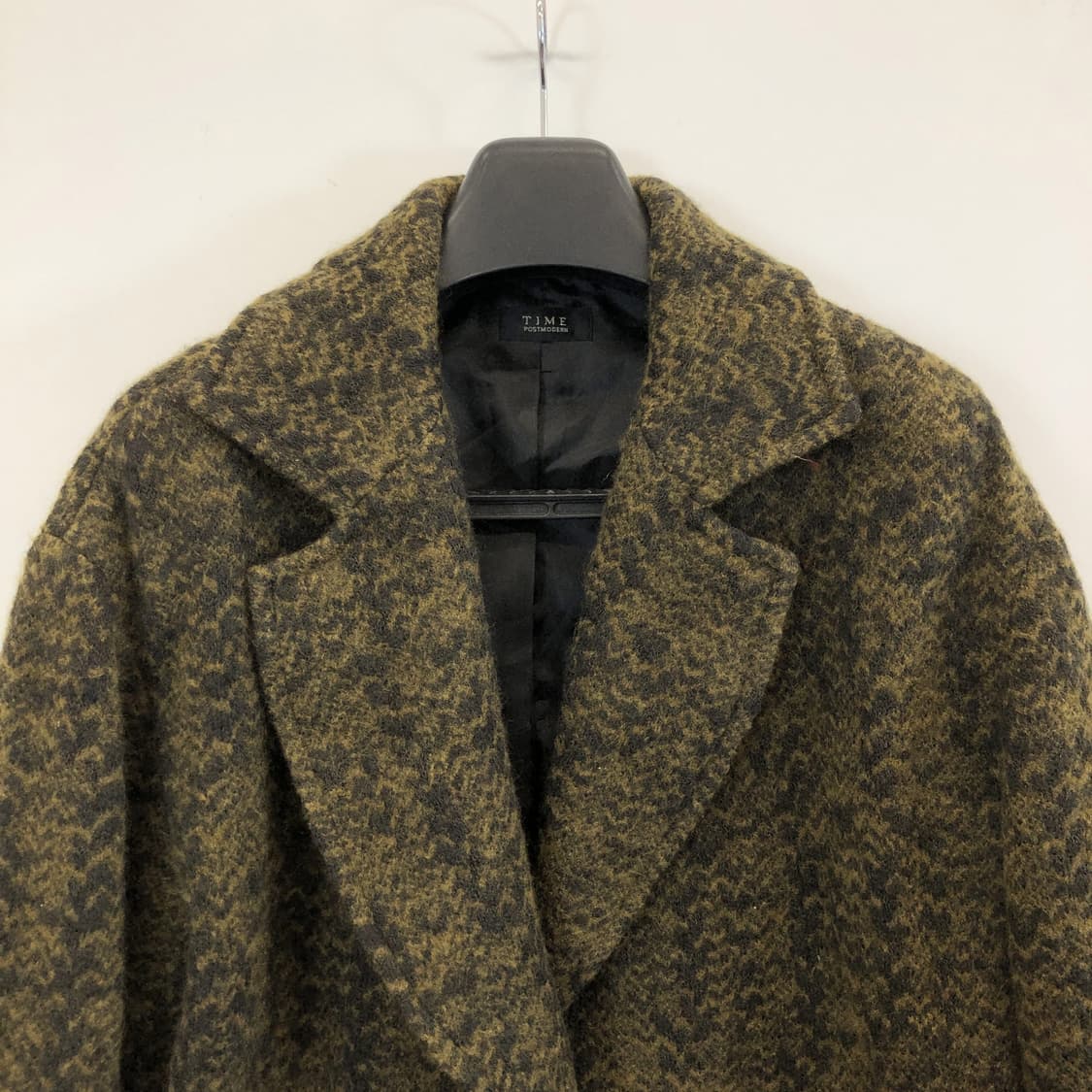 TIME 타임 한섬 모헤어혼방 오픈형코트 FREE 상품이미지3