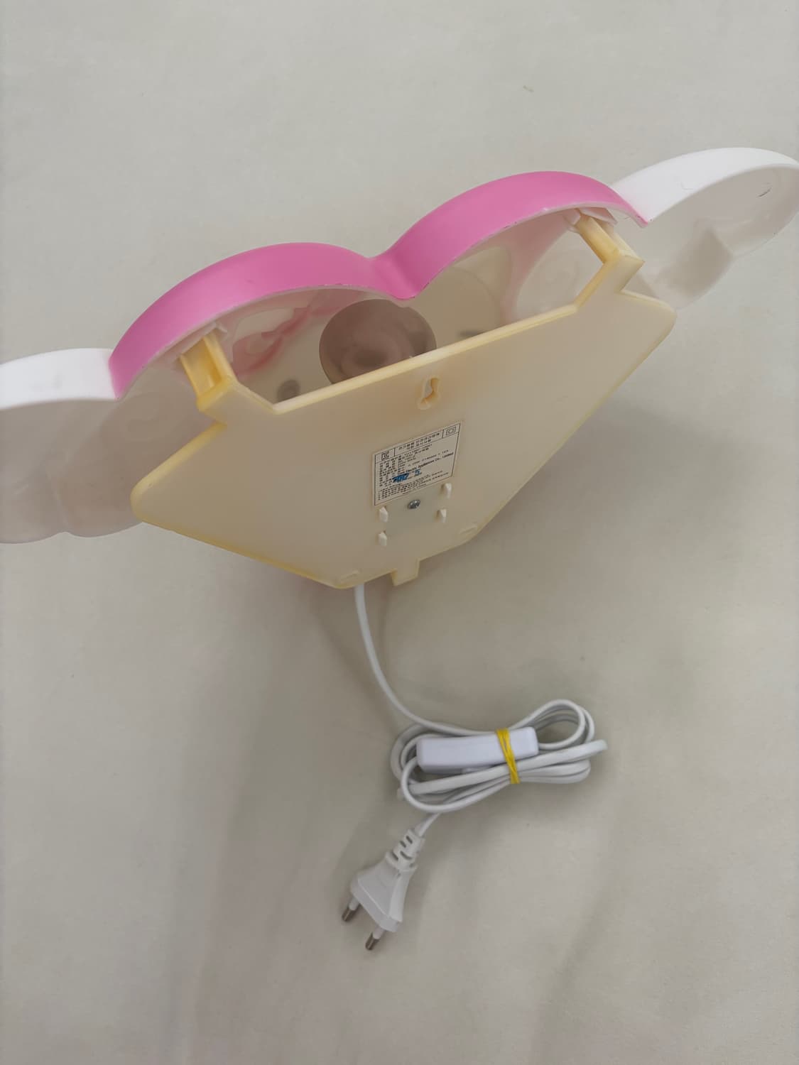 작동 잘됨) 헬로키티 천사키티 엔젤키티 무드등 조명 상품이미지3