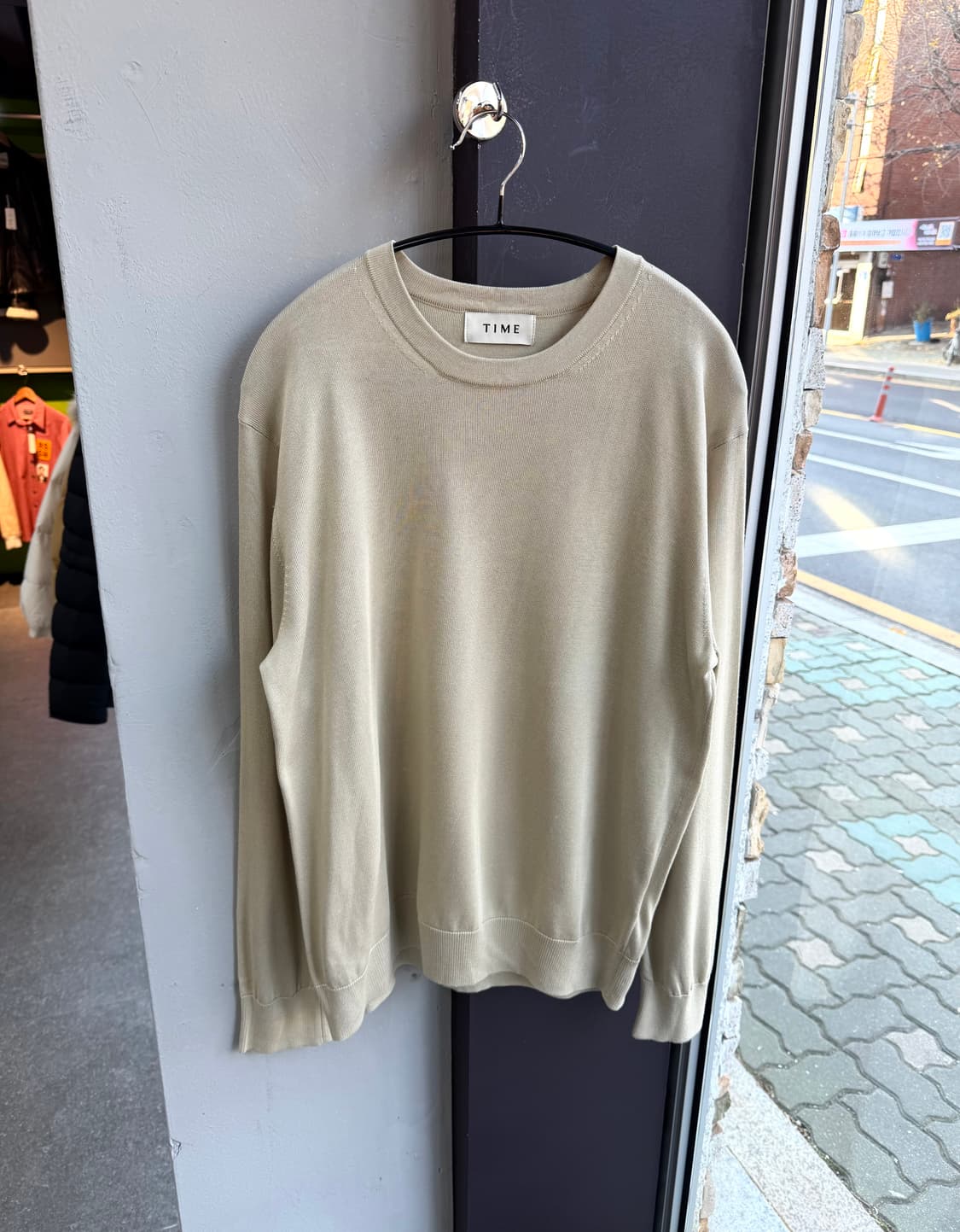 100/ 타임옴므 23FW 견 니트 상품이미지2