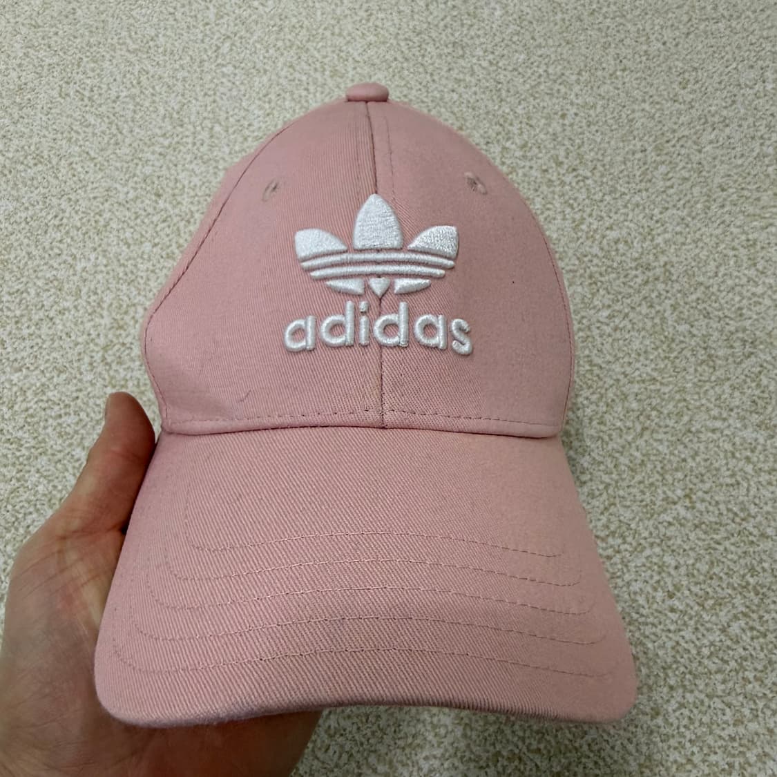 F 아디다스 핑크 볼캡 0123T2 상품이미지1