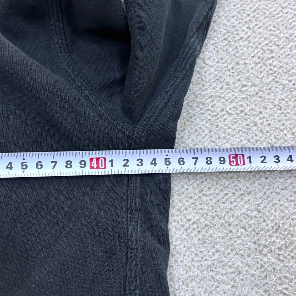 L 나이키 키즈 스우시 블랙 후드 티셔츠 0612E 상품이미지6