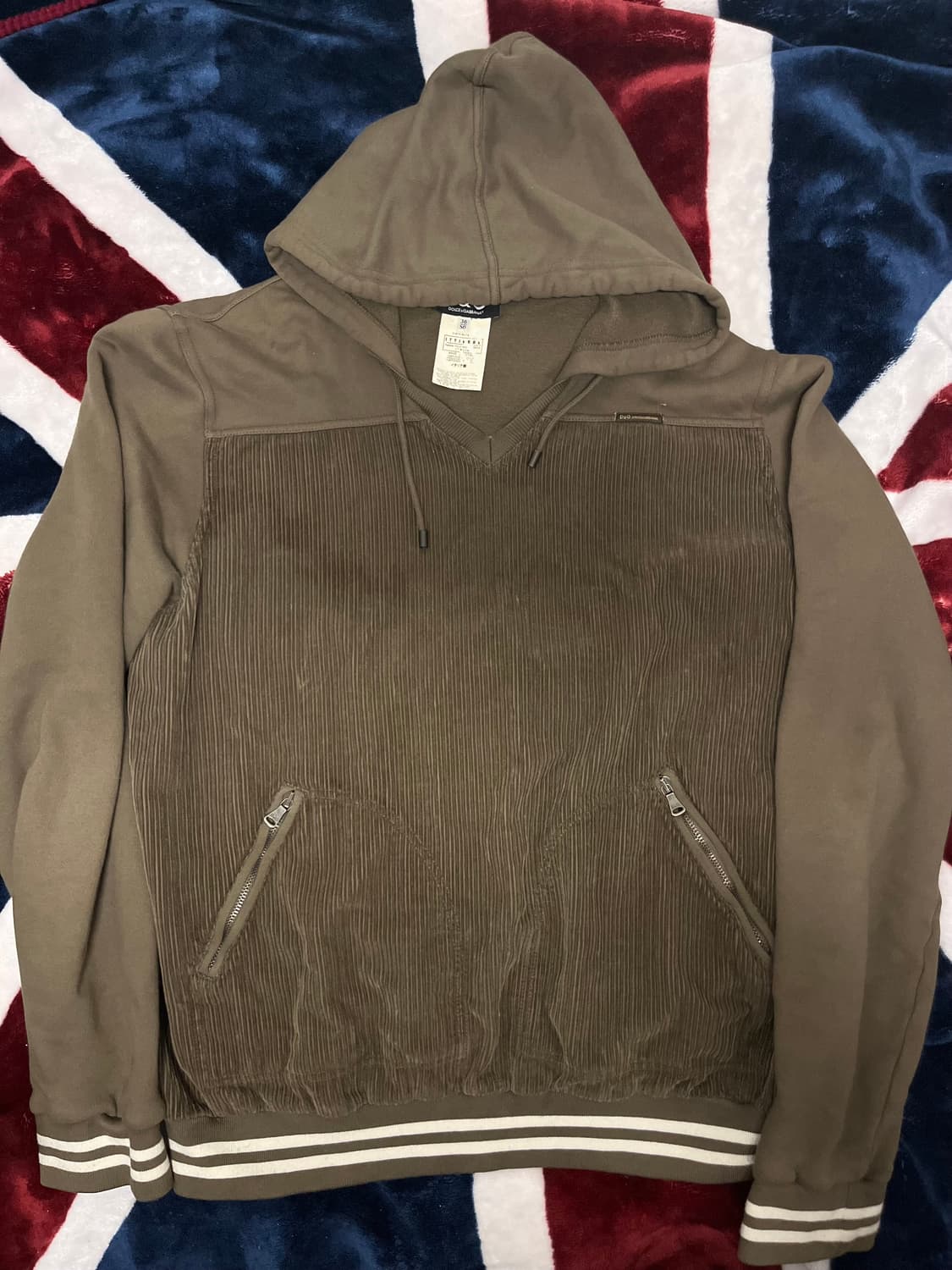 돌체앤가바나 코듀로이 후드티 105 상품이미지1