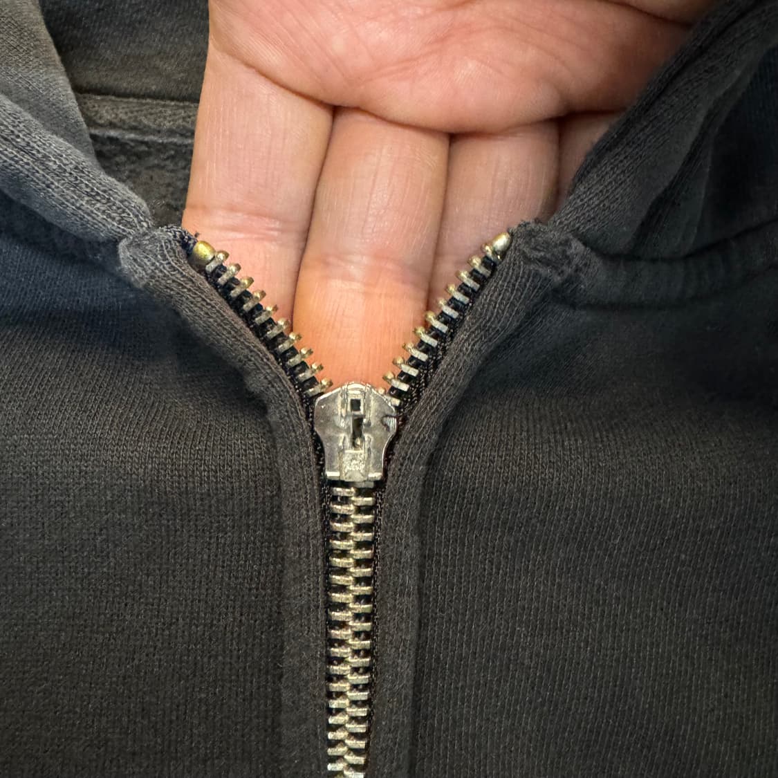 할리데이비슨 블랙힐스 데미지 후드 집업 (XL) 상품이미지8