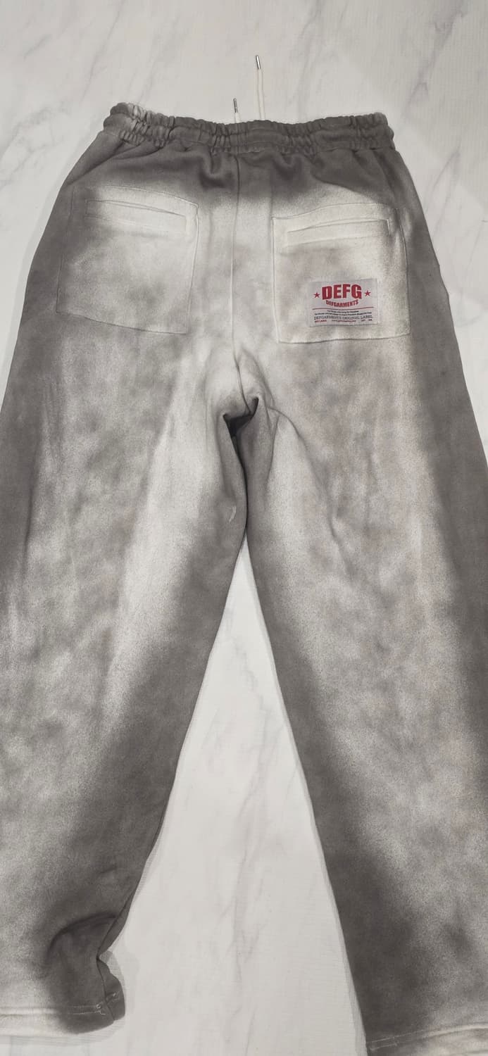 데프가먼츠 더티워싱 스웨트팬츠 그레이 상품이미지3