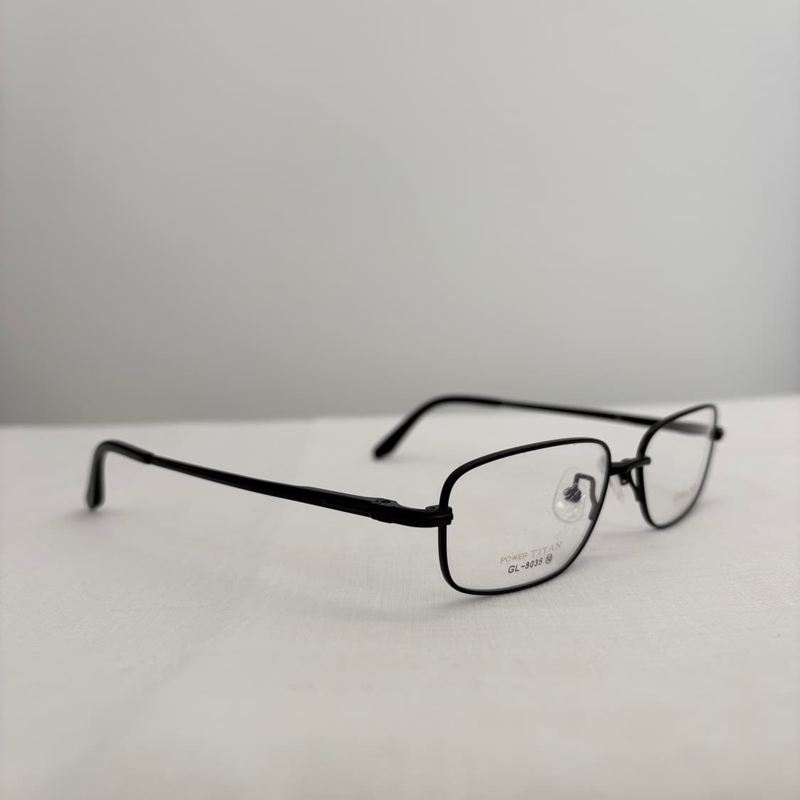 GALLAN 블랙 사각 메탈 빈티지안경 상품이미지3