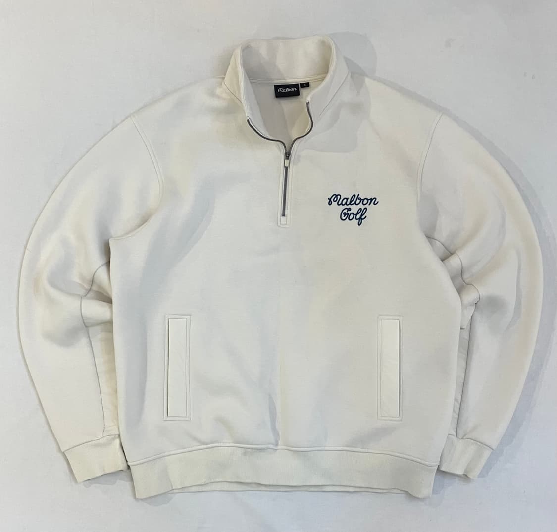 국내정품) 말본 남성 골프 반집업 맨투맨 상품이미지3