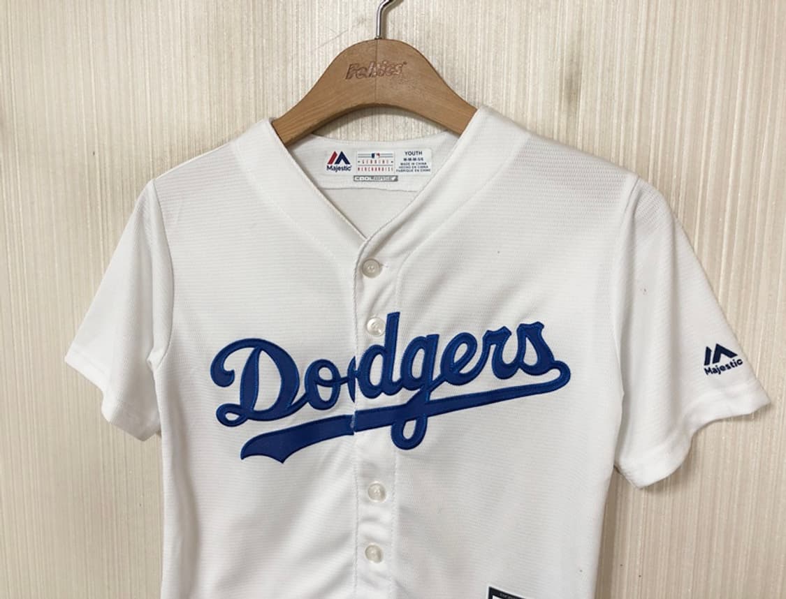 MLB 마제스틱 LA다져스 홈유니폼/져지 유스M(5-6세) 상품이미지6