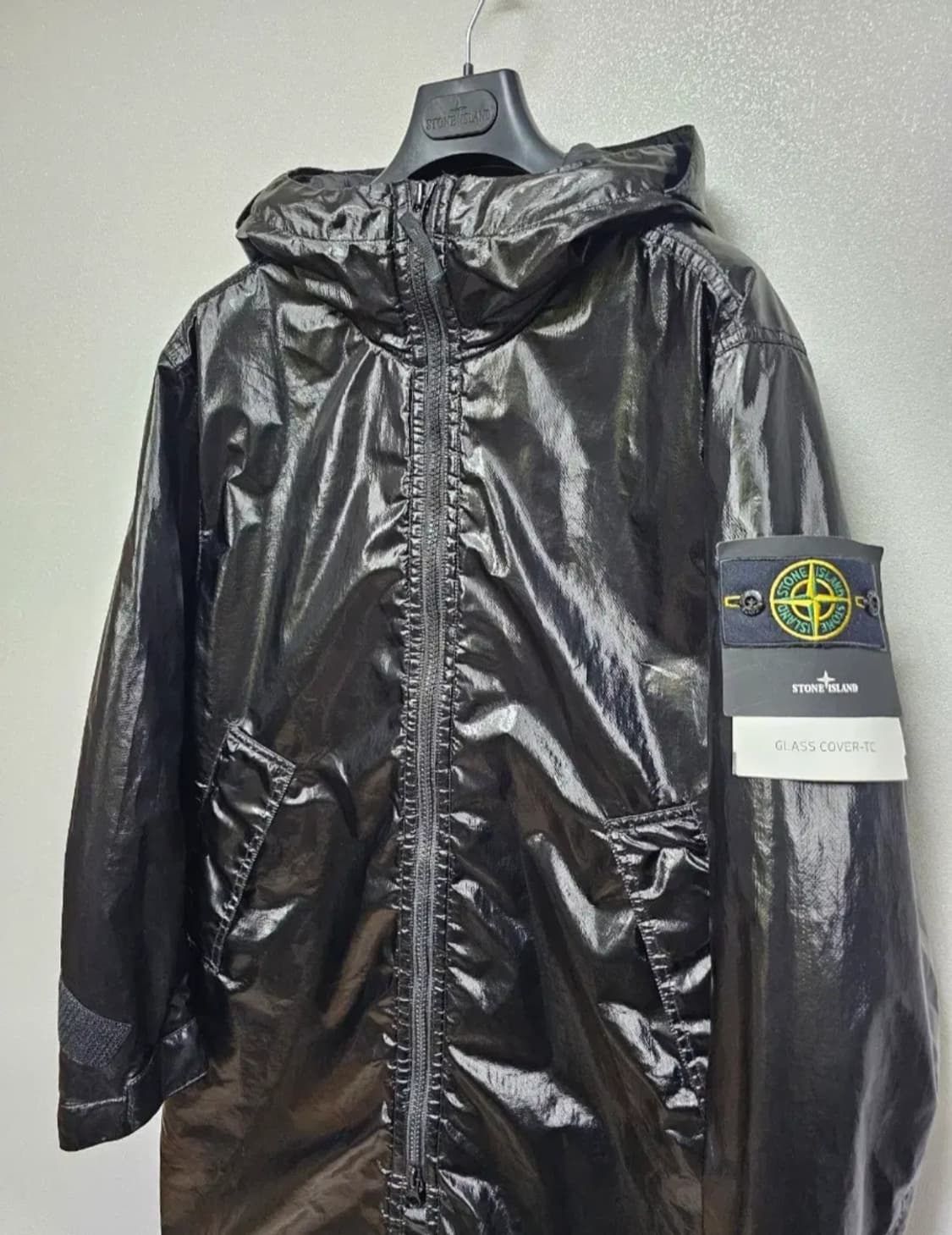스톤아일랜드 글래스 커버-TC 후드 파카 상품이미지7