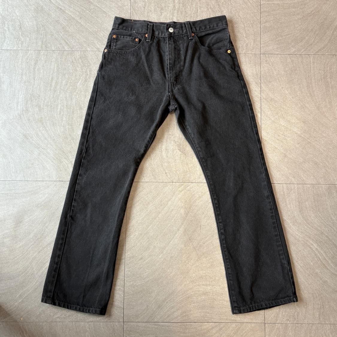 리바이스 정품 517 데님 블랙 팬츠 바지 상품이미지1