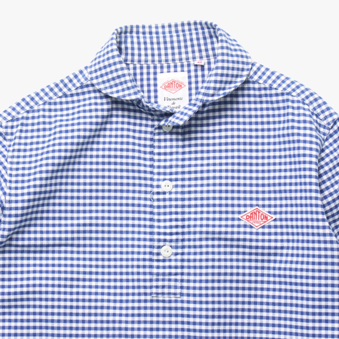  DANTON "Check Anorak Shirts" 상품이미지2