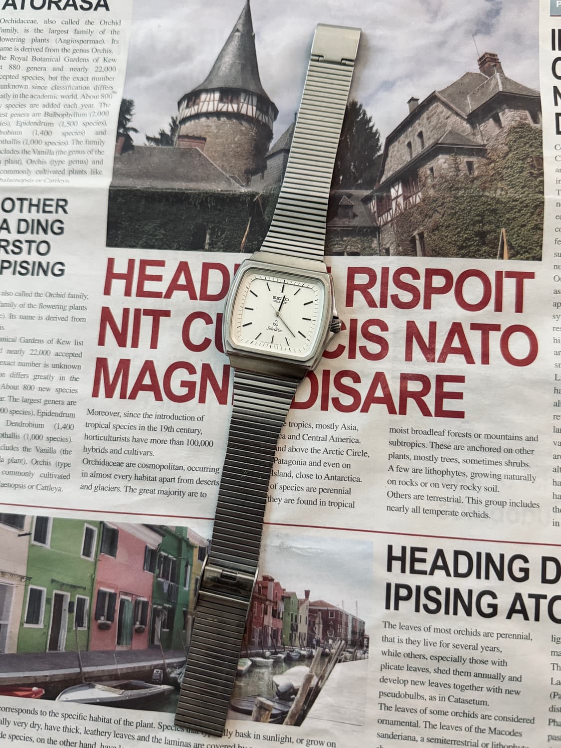 Seiko 세이코 SilverWave 스퀘어 쿼츠 상품이미지2