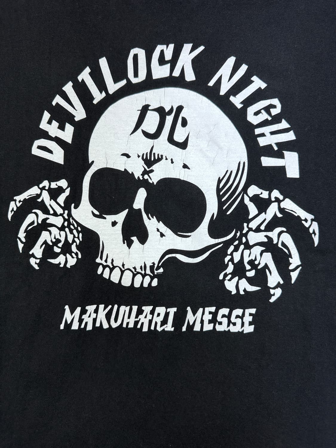 빈티지 데빌락 데빌록 Devilock 스컬 그래픽 티셔츠 XL 상품이미지2