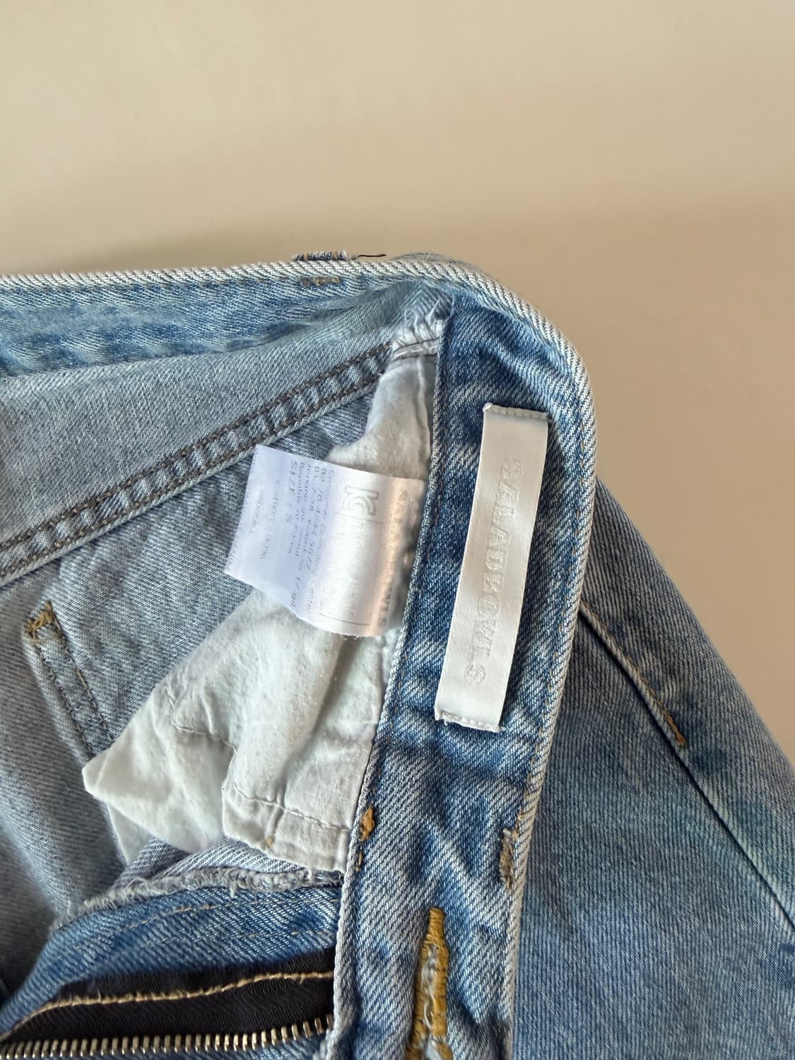 샐러드보울 청바지 사이즈 S 상품이미지2