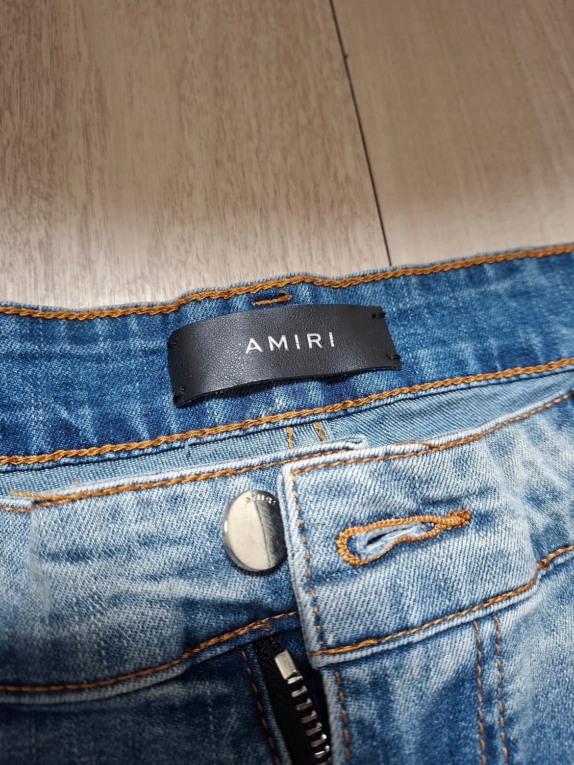 아미리 야자수 데님 팬츠 희귀 상품이미지4