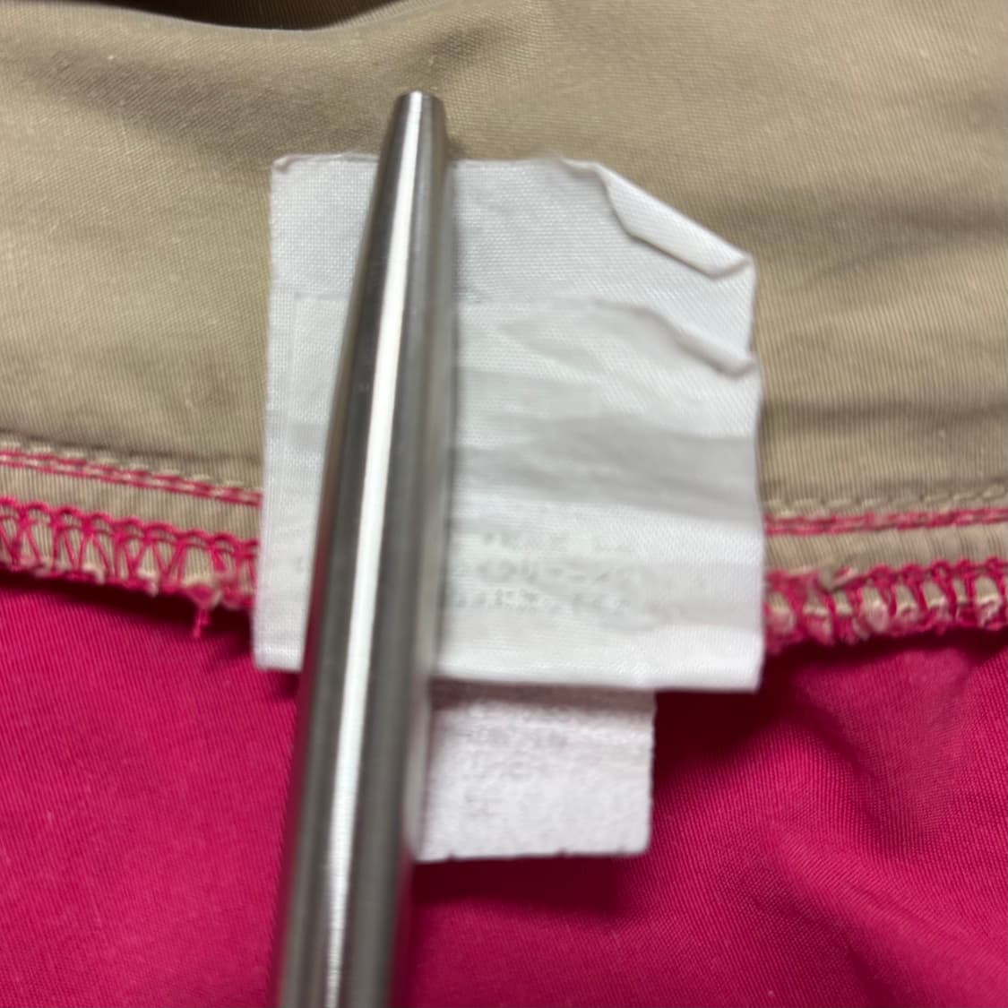 90s 파타고니아 한국제 핑크 배기스 아노락 스모크 스목 풀오버 후드 상품이미지6