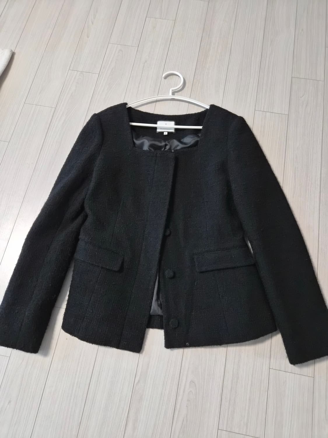 [SIE] 시에 스퀘어넥 트위드 자켓 상품이미지1