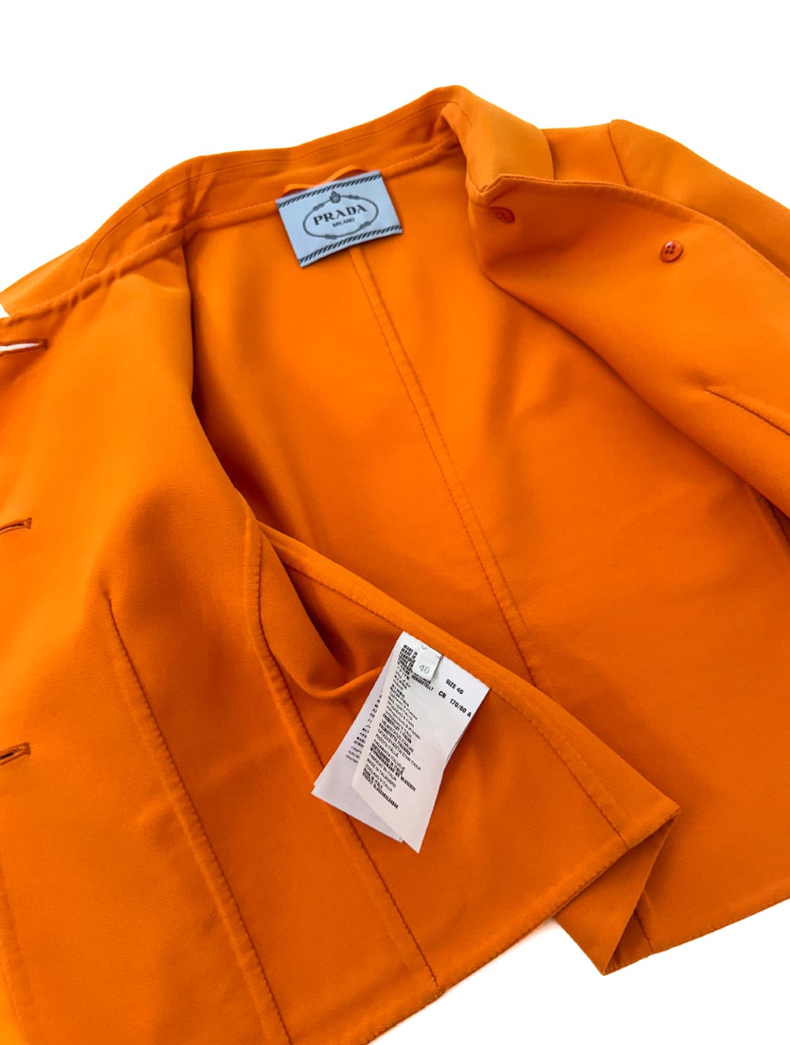 Prada Orange  Cropped Jacket/ 40 상품이미지6
