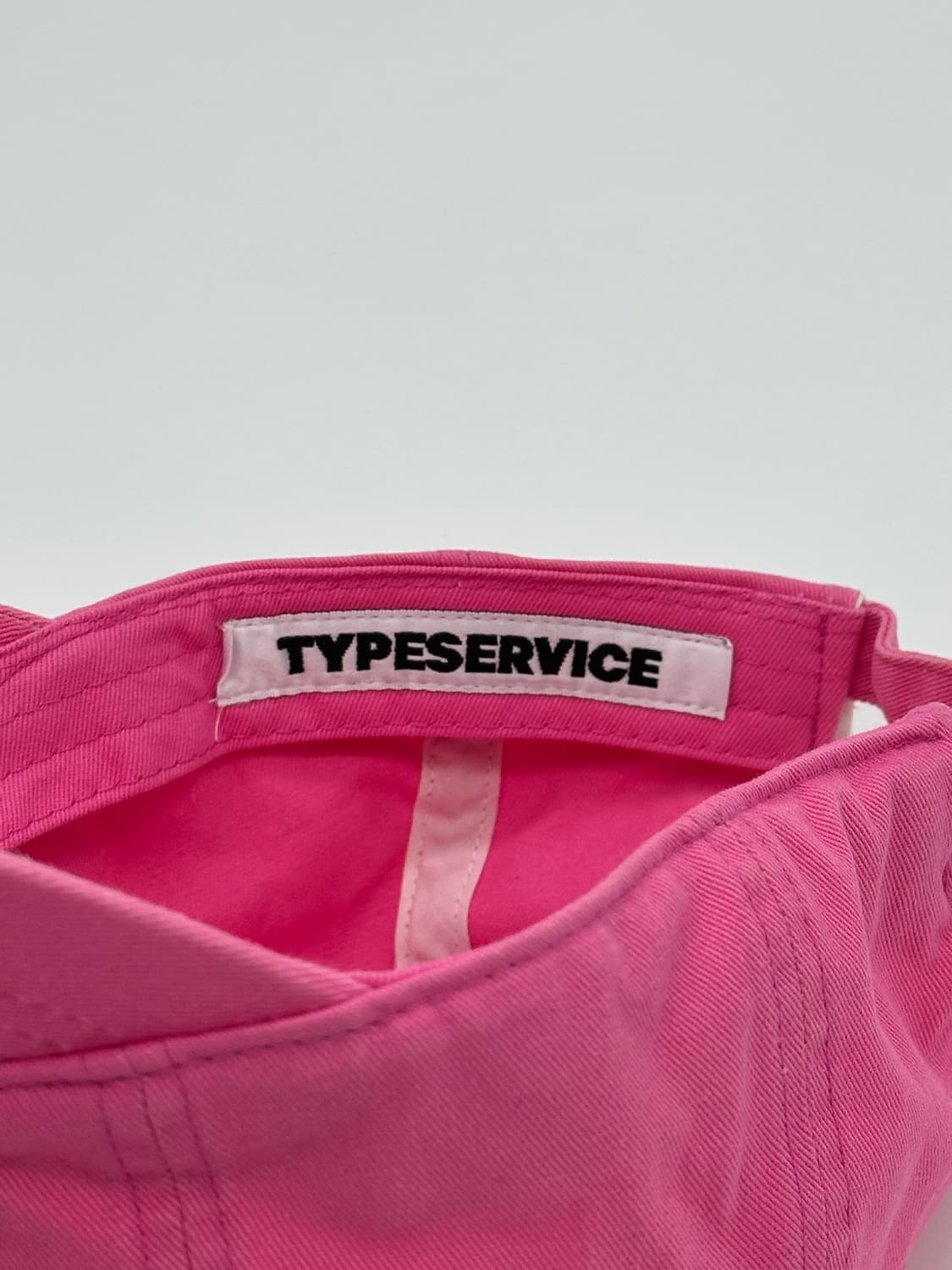 [F] 타입서비스웹 핑크 볼캡 모자 상품이미지6