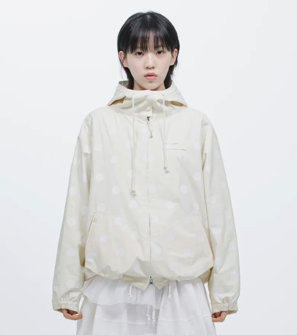 오헤시오 도트 바람막이 상품이미지1