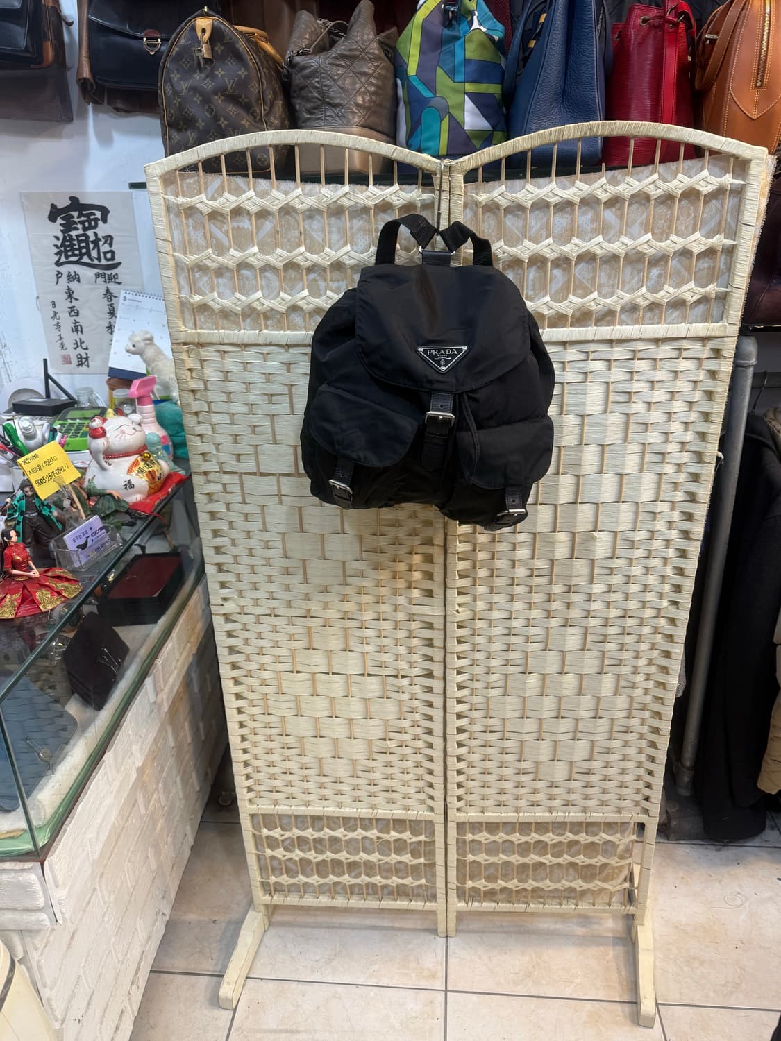 정품 프라다 나일론 백팩 팝니다 상품이미지1