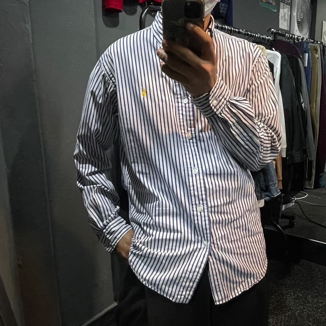 폴로 랄프로렌 스트라이프셔츠 상품이미지1