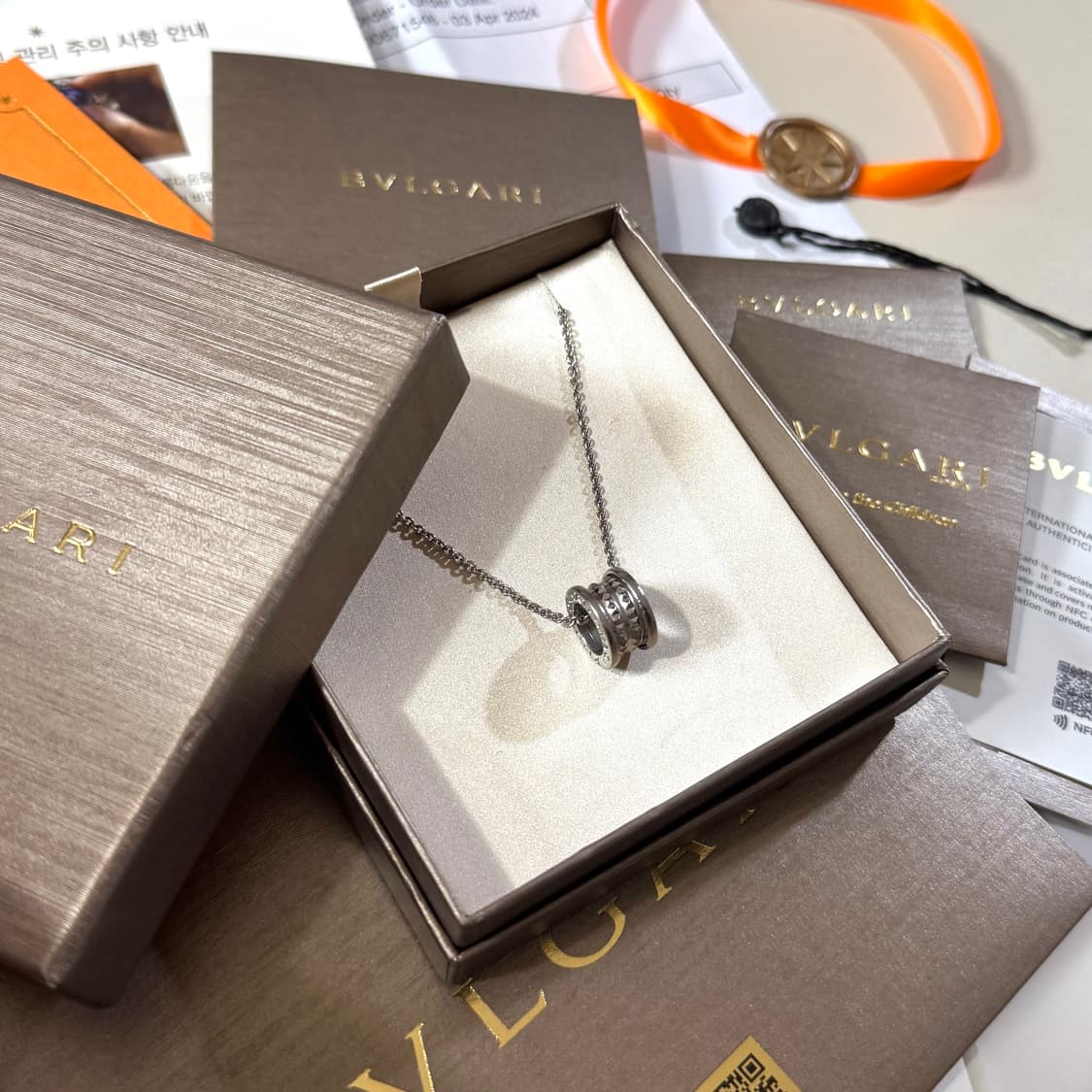 [백화점판/당일출고]불가리 세이브더칠드런 목걸이 상품이미지2