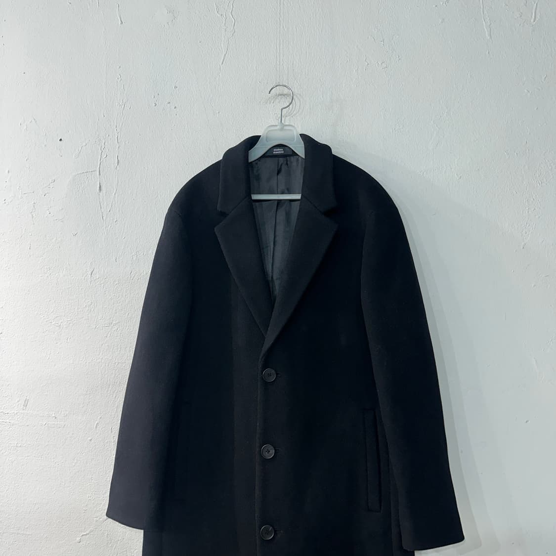 무신사스탠다드 캐시미어블렌드 오버사이즈 싱글코트 M 상품이미지2