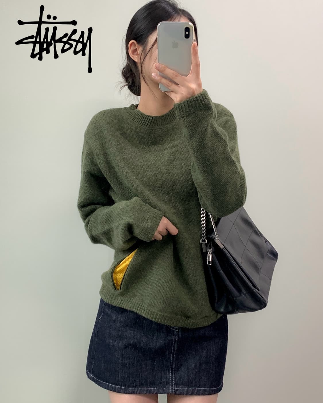 스투시 90s 니트 상품이미지2