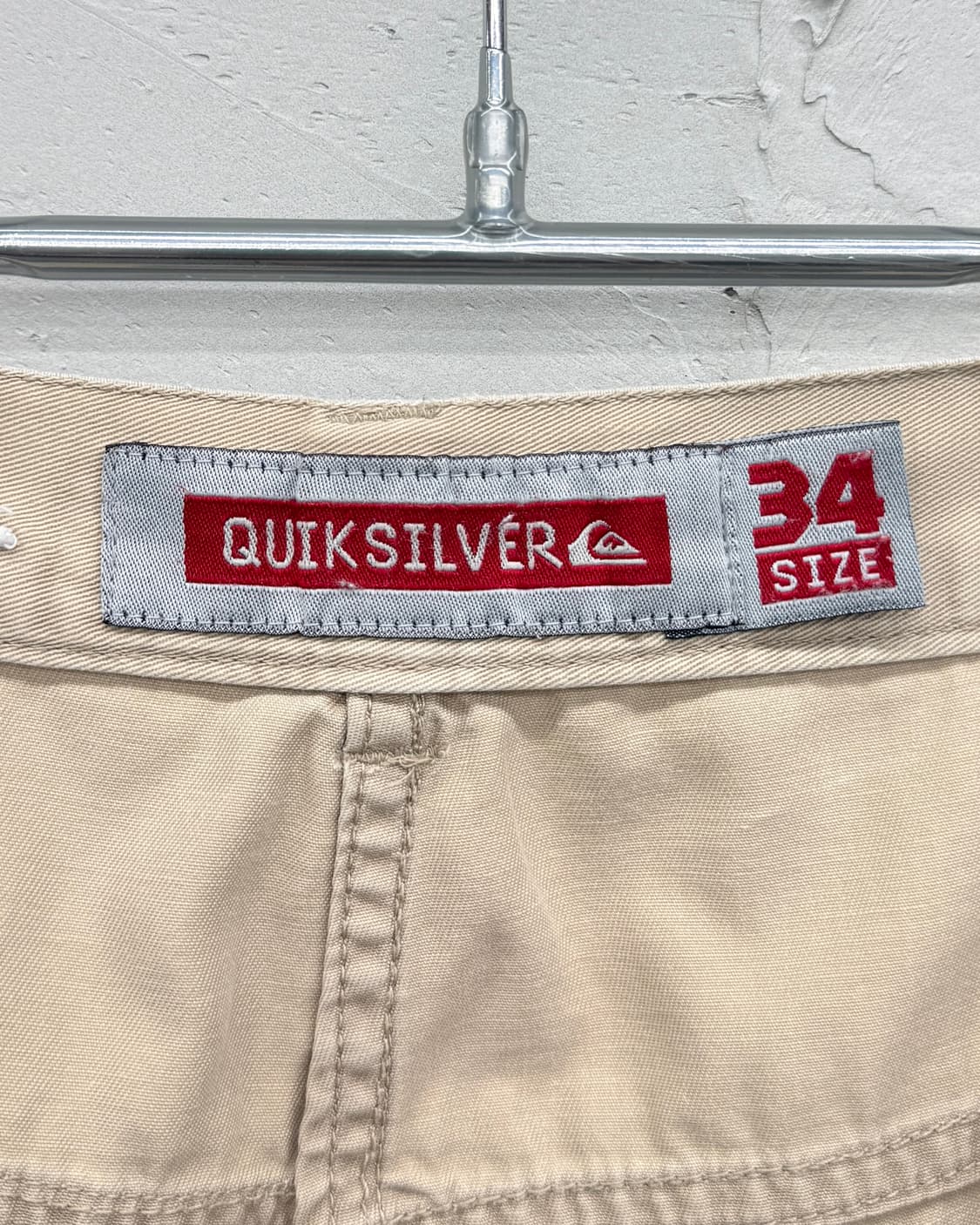 퀵 실버 00s 버뮤다 팬츠 베이지 상품이미지6