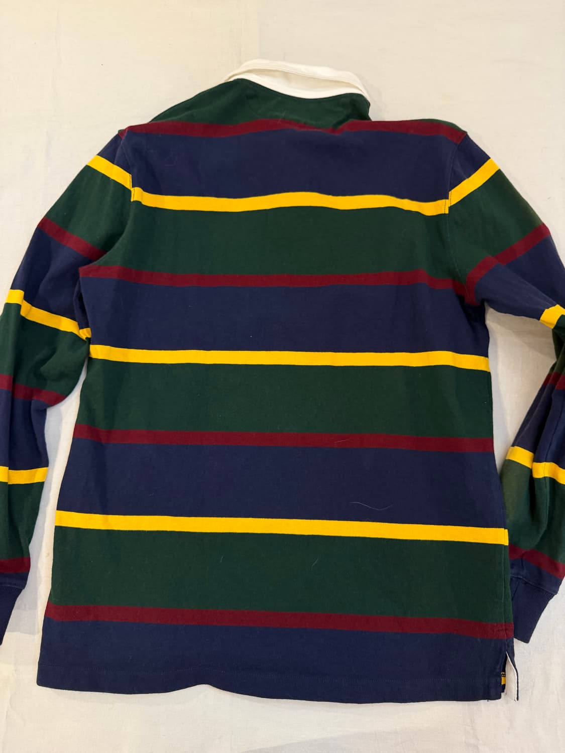 폴로 랄프로렌 최신형 스트라이프 럭비 롱슬리브 카라티 상품이미지3