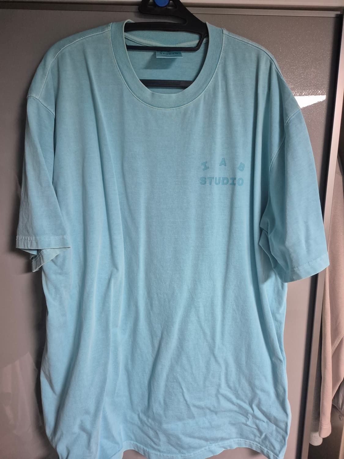 아이앱 스튜디오 피그먼트 티셔츠 시안 xxl 상품이미지1