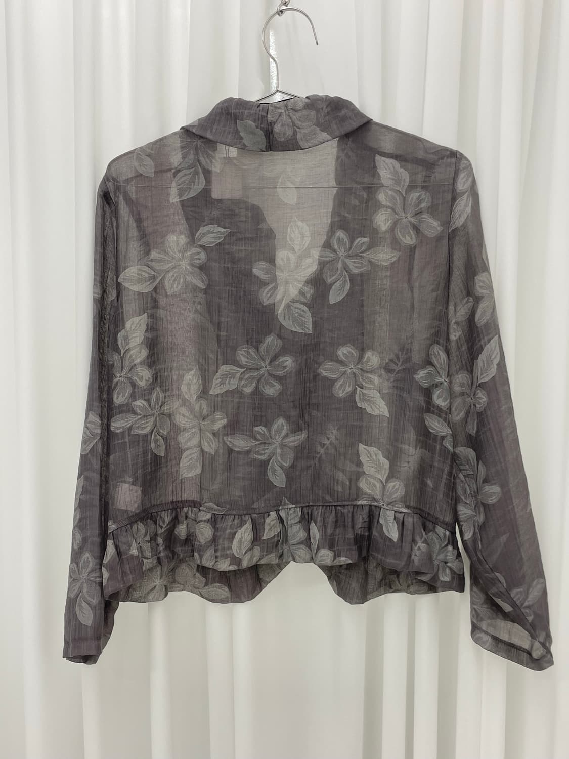 Midnight floral sheer jacket 상품이미지2