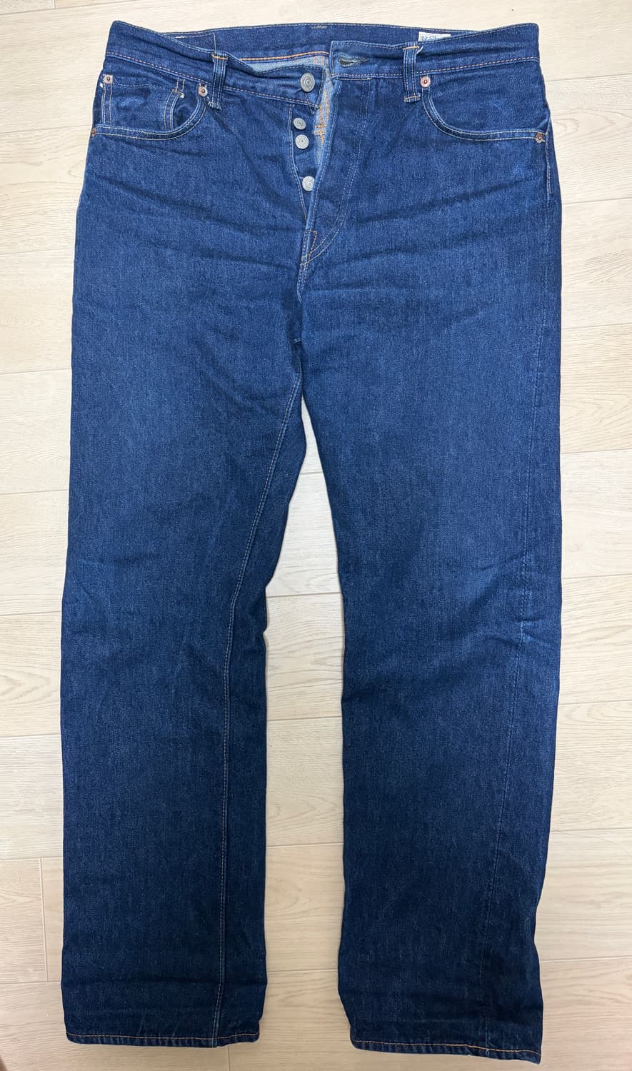 오어슬로우 105 원워시 셀비지 데님 청바지 3(L) 상품이미지2