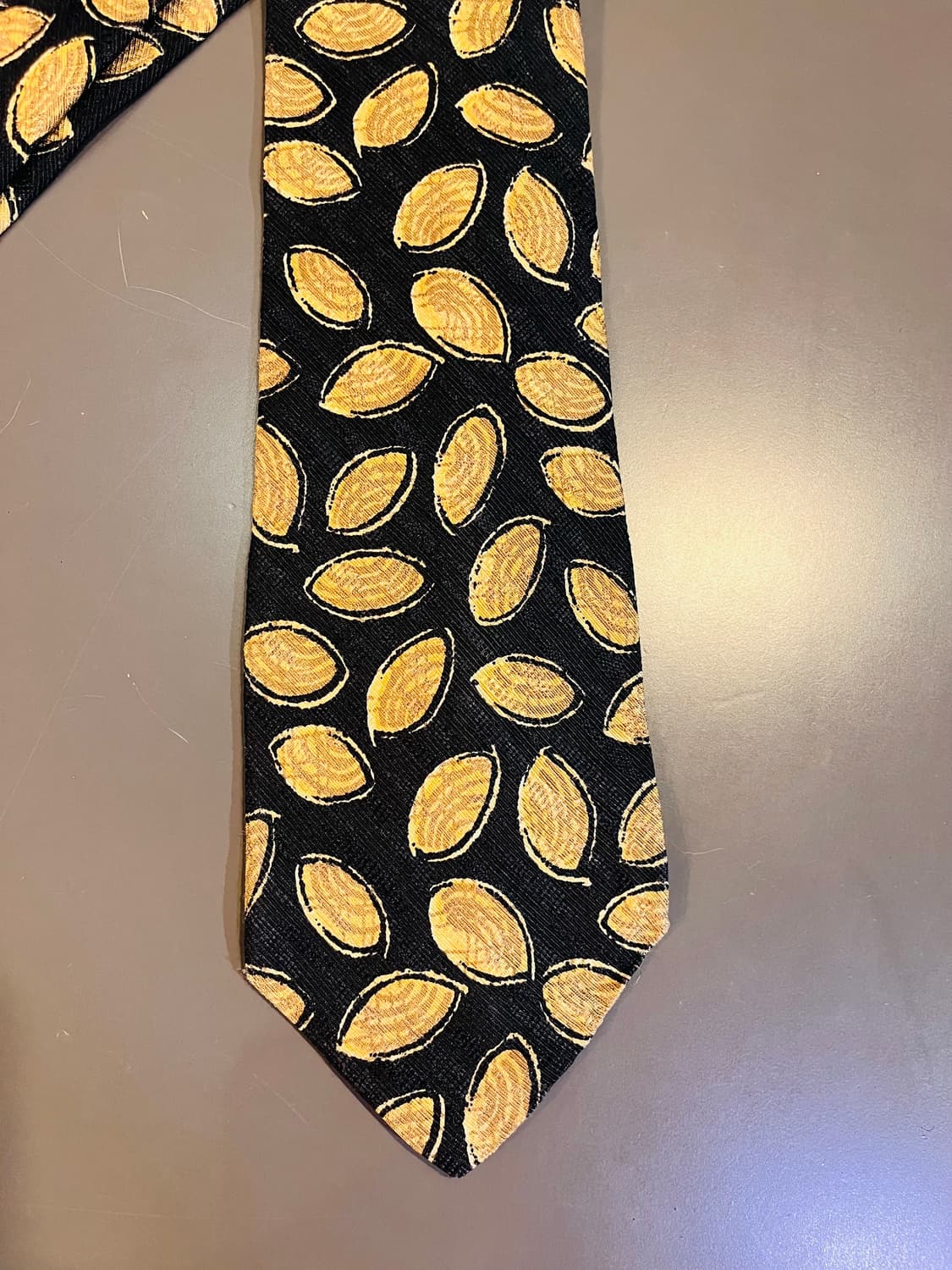 짓먼빈티지 레몬 패턴 넥타이 (미국) 상품이미지5