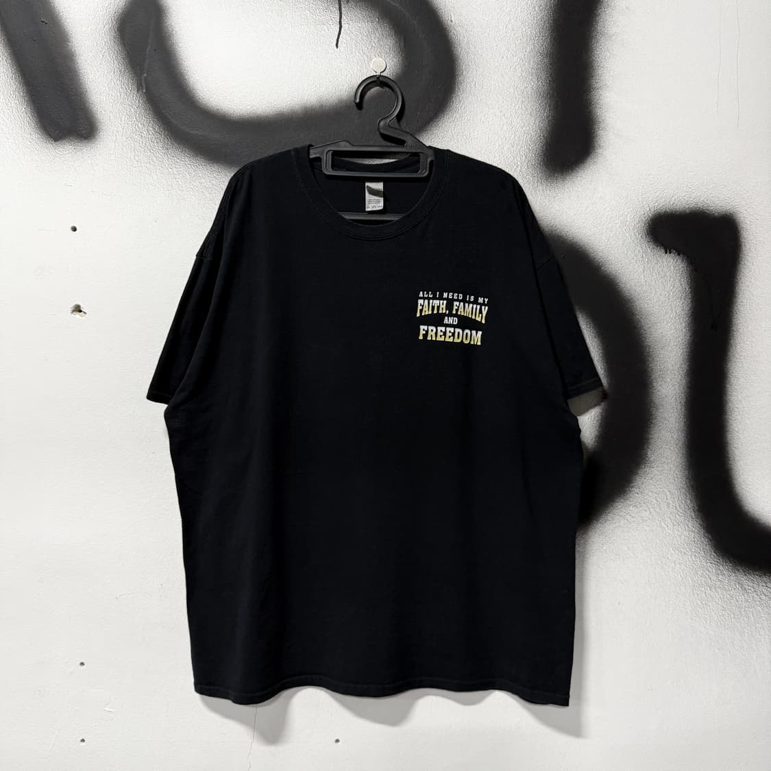 Gildan 길단 빅사이즈 성조기 빅 프린팅 반팔 티셔츠 상품이미지2