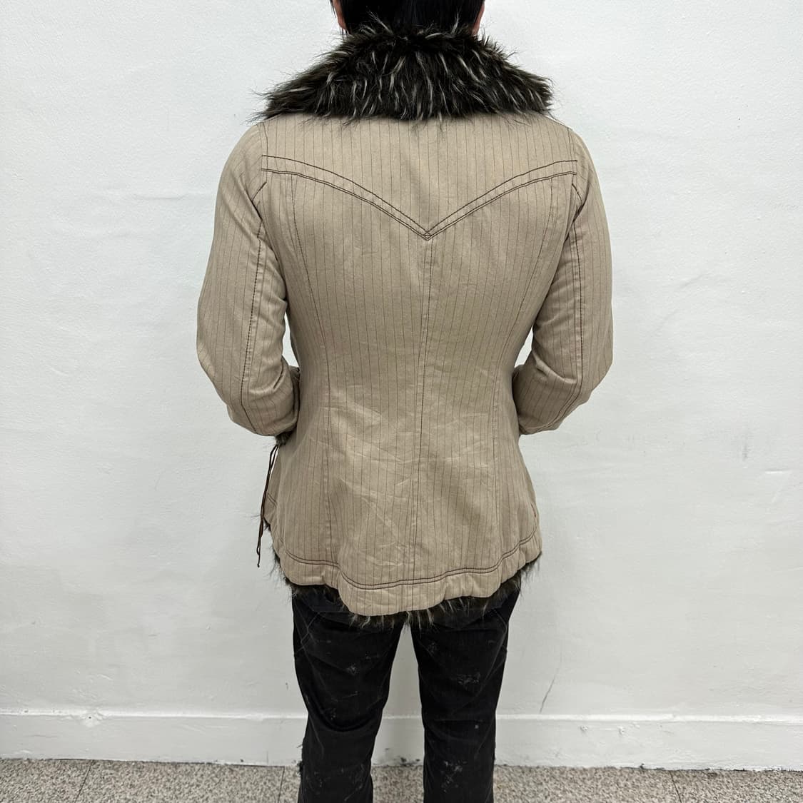 Levi’s fur trimming coat jacket 상품이미지3