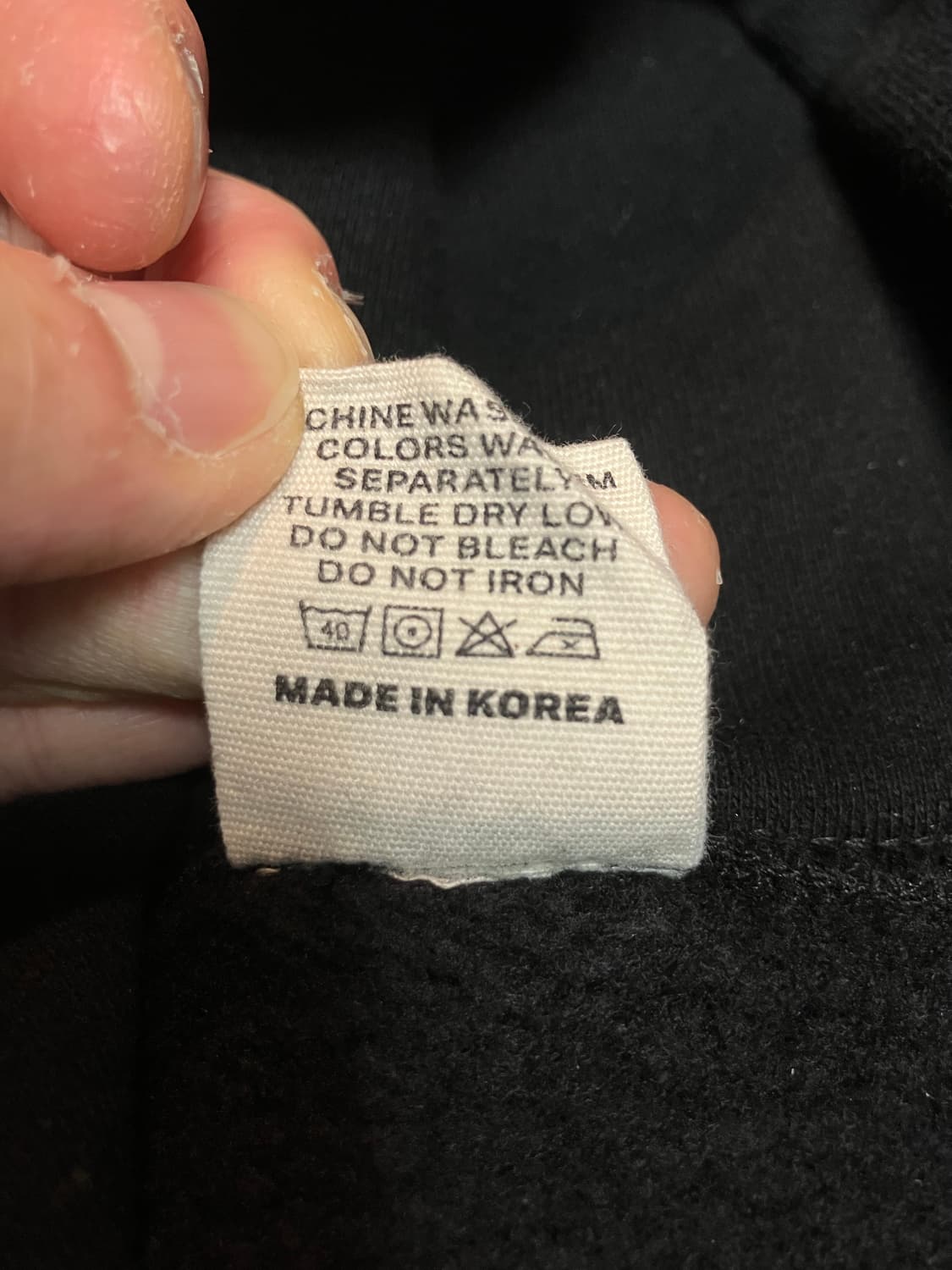 77C 오프듀티보이즈 cloud hoodie 블랙 상품이미지4