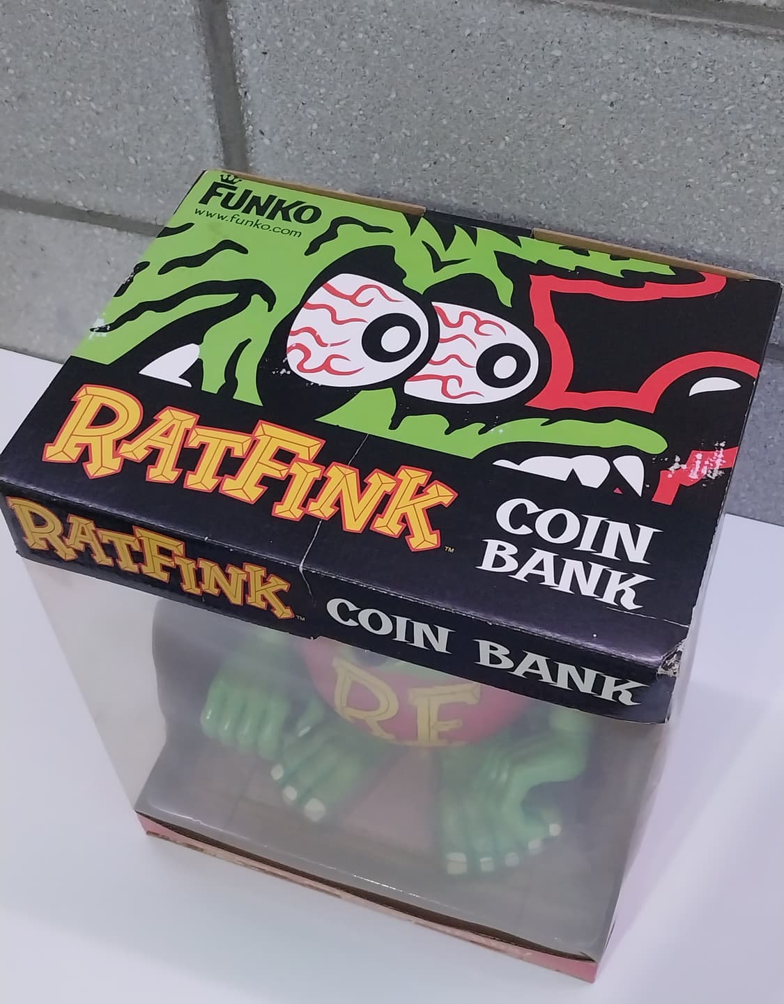 ratfink coin bank 랫핑크 코인 뱅크 저금통 피규어 상품이미지2