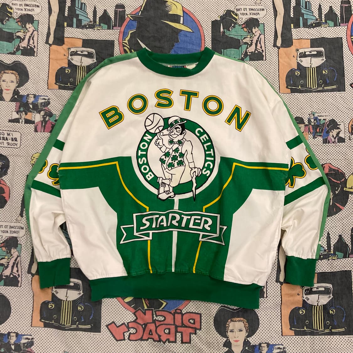 90s 스타터 보스턴 셀틱스 프린팅 져지 티셔츠 상품이미지1