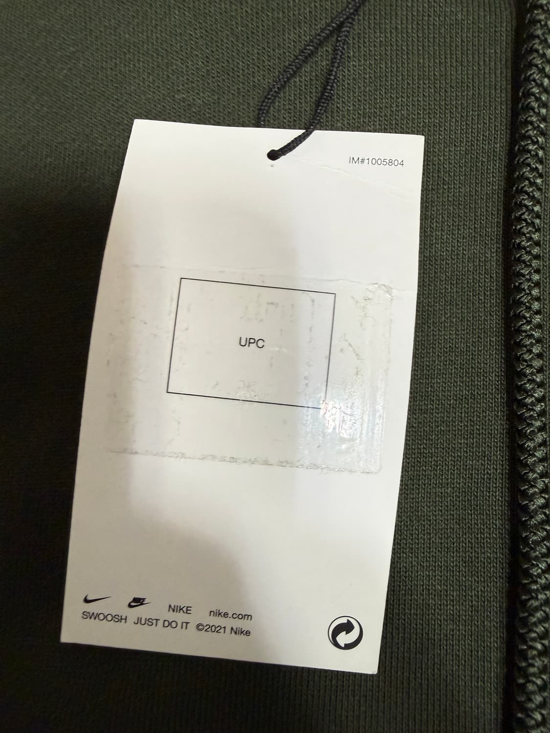 [M] 나이키 랩 x 빌리 아일리시 플리스 후드 세쿼이아 상품이미지3