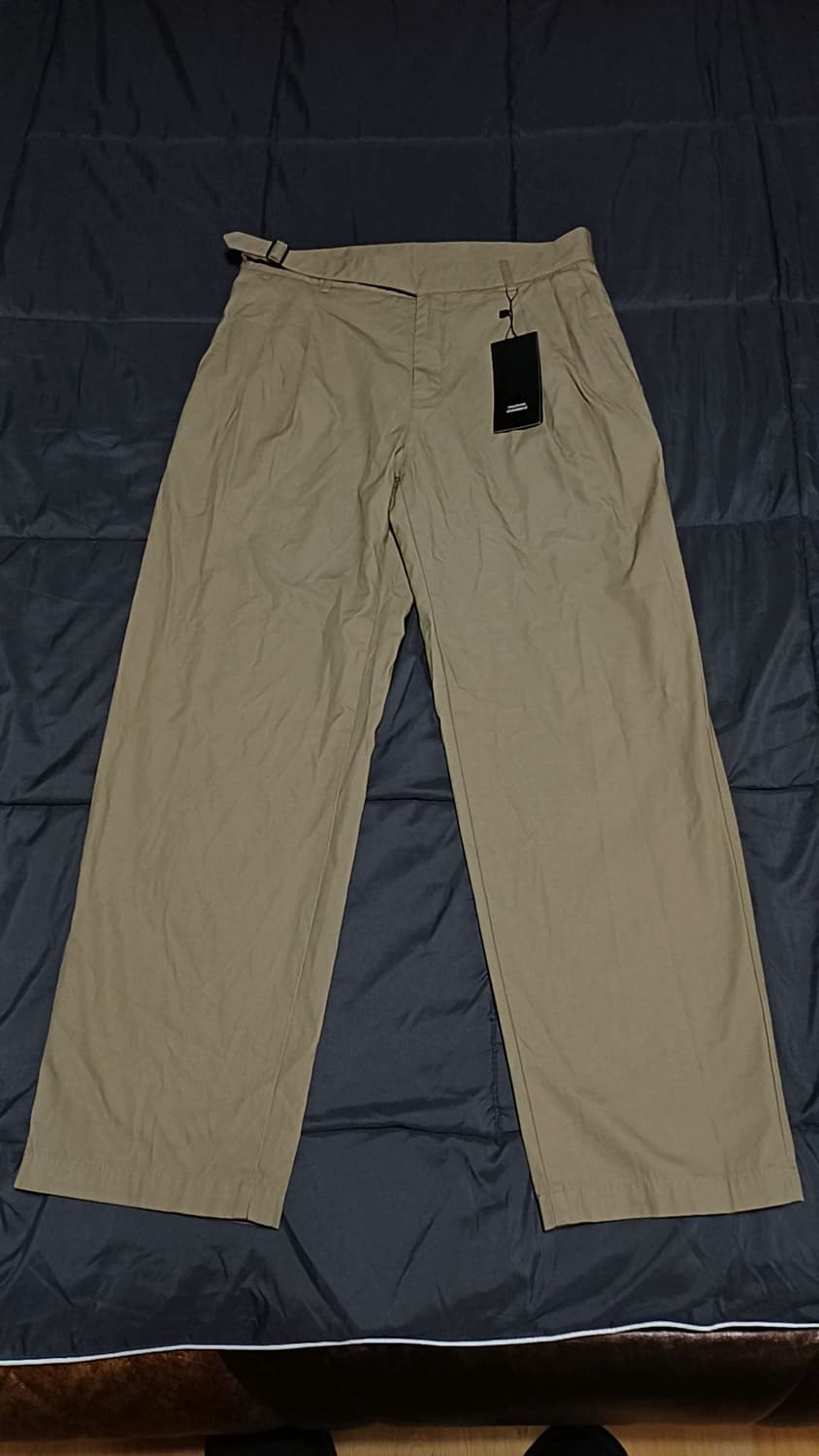 무신사 미사용 와이드면바지 31인치 기장101 상품이미지1