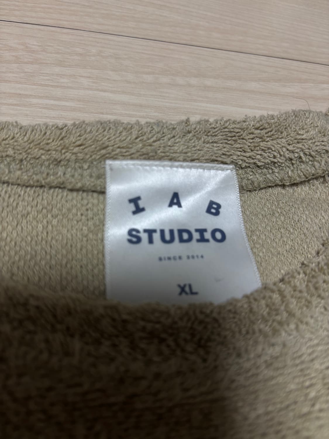 IAB Studio towel s/s tee XLsize 상품이미지3