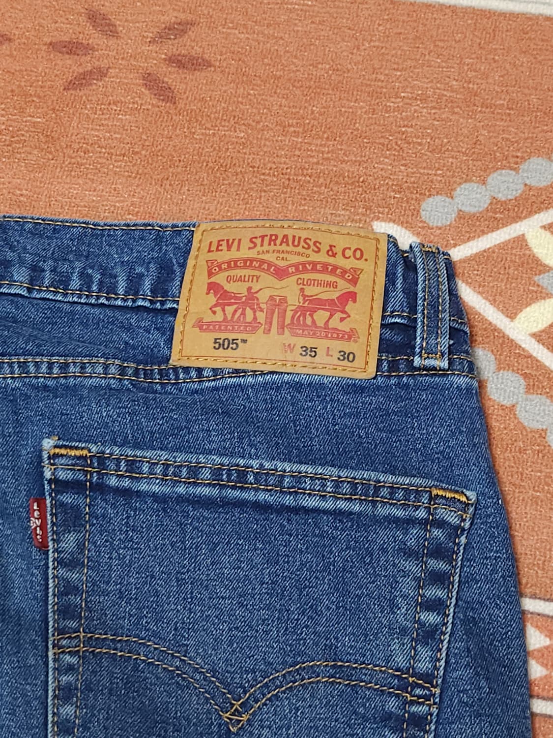 리바이스 505 데님팬츠 상품이미지6