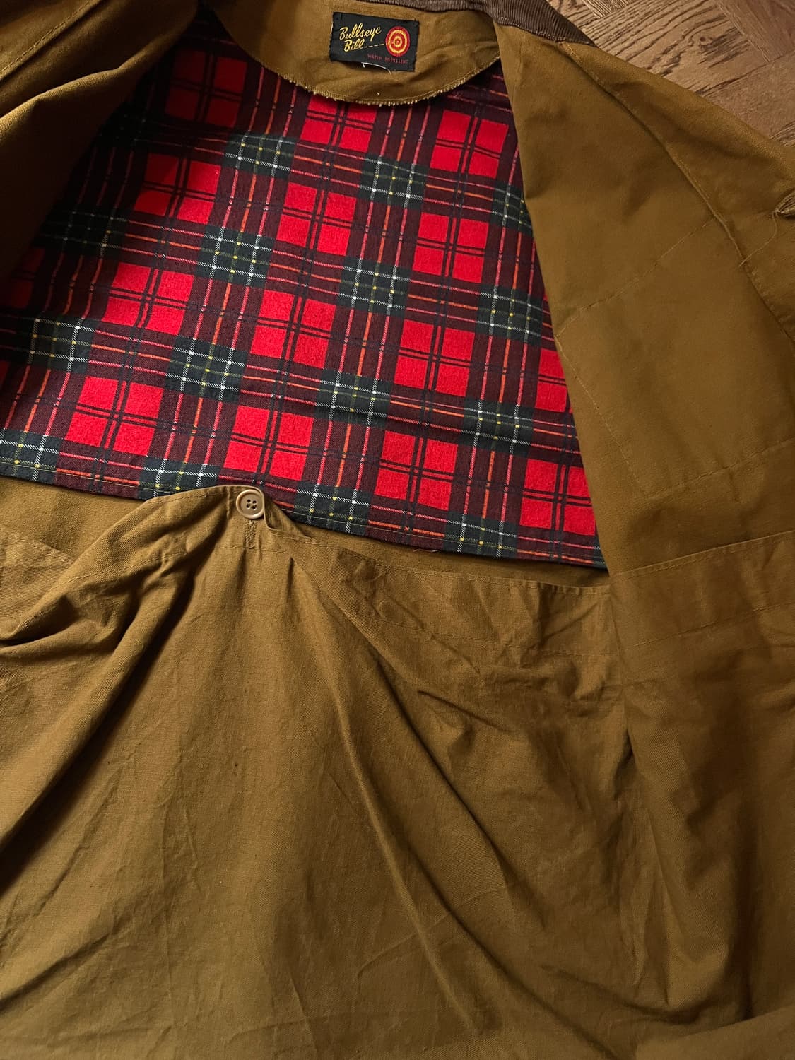 [M]60's Bullseye Bill 체크라이닝 덕 캔버스 헌팅 자켓 상품이미지7