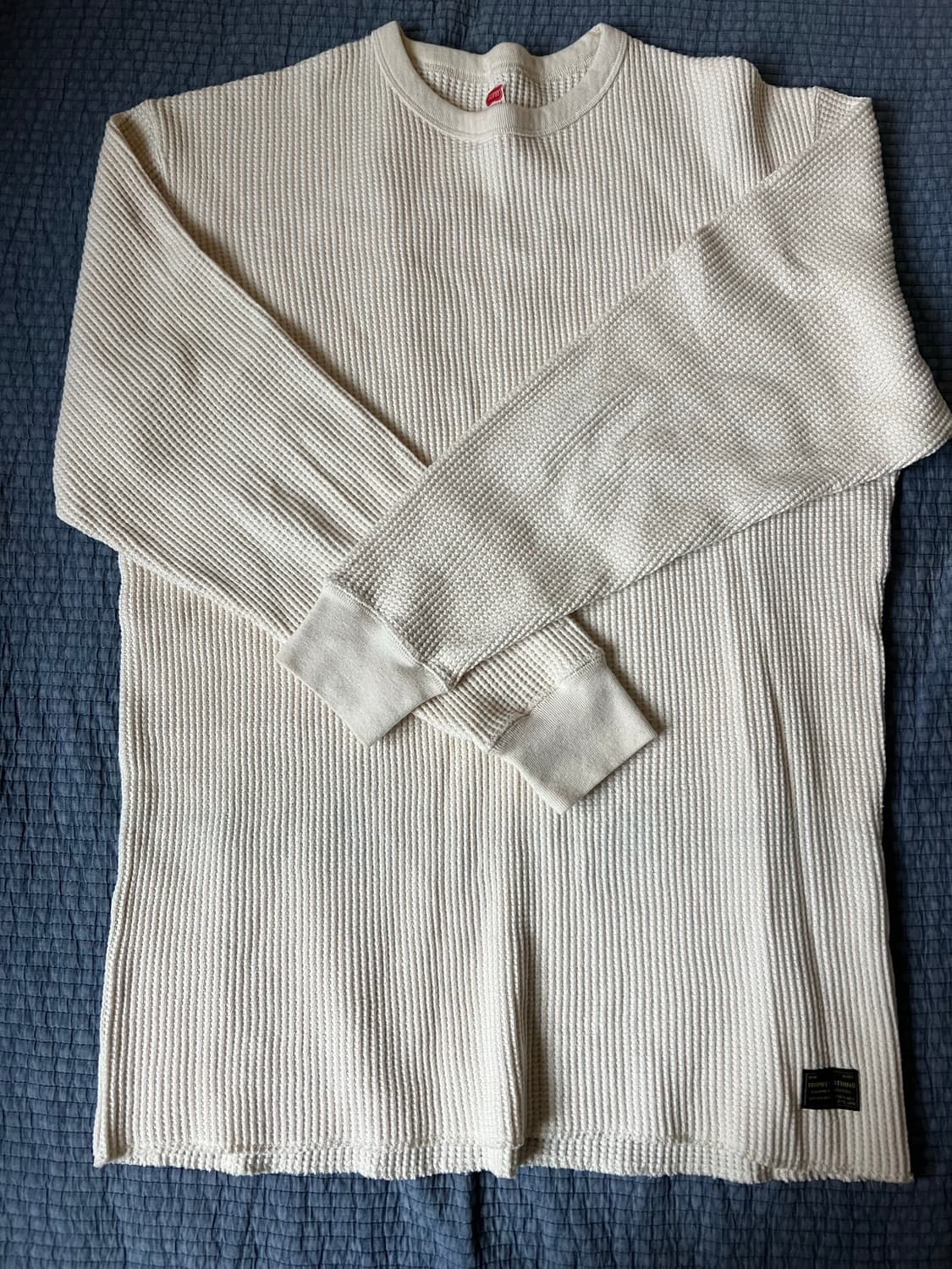 트로피클로딩 Heavy Waffle Mil L/S Tee [Ecru] 상품이미지3